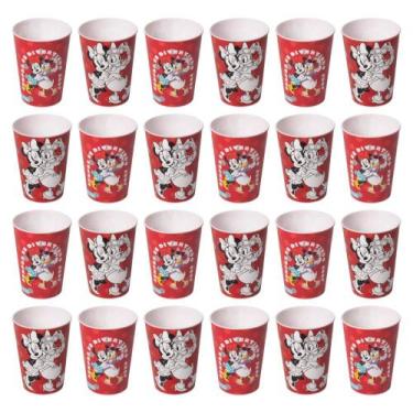 Imagem de Kit 24 Copos Minnie 320 ml Lembrancinhas Festa Infantil Aniversário Co