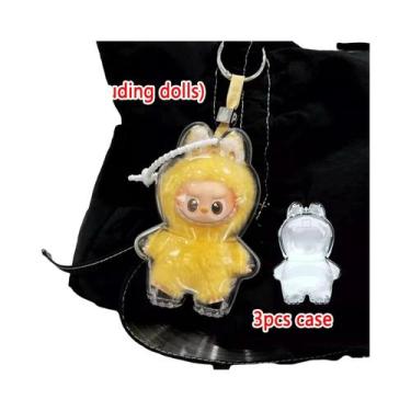 Imagem de Estojo Protetor Transparente Para Boneca De Pelúcia Labubu 4.0, Bolsa 