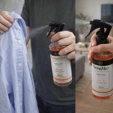 Imagem de Spray Para ambientes e tecidos Flor de laranjeira 260ml - Laranja - Se