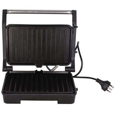Imagem de Sanduicheira Elétrica Grill 1000W 127V - Inox - STARTOOLS, 110V