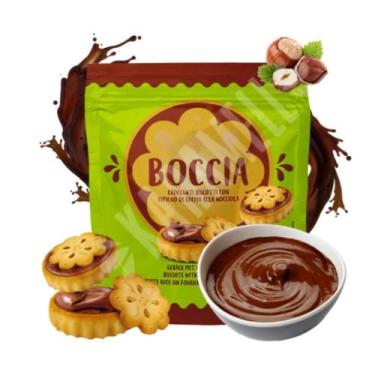 Imagem de Biscoito Importado Boccia Griesson 172g  Alemão com Recheio de Avelã