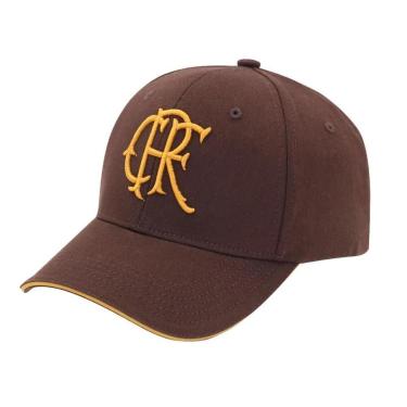 Imagem de Boné Flamengo Aba Curva SuperCap Consciência Negra - Marrom/dourado-Unissex
