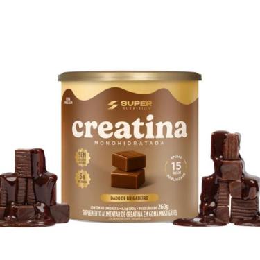 Imagem de Super Gummy Creatina Dado Brigadeiro  40 Unidades  Performance e Força