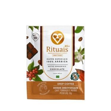 Imagem de Café Drip Rituais Chocolate 3 Corações - 120g