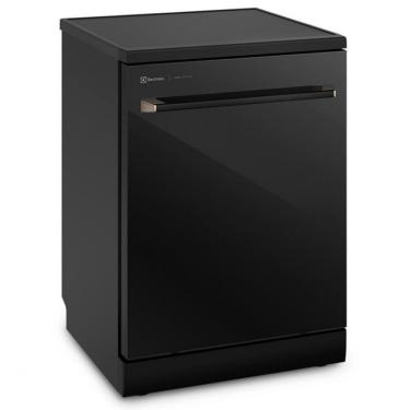 Imagem de Lava-Louças de Piso Electrolux Pro Series 14 Serviços Preto com Painel Digital e Intell...