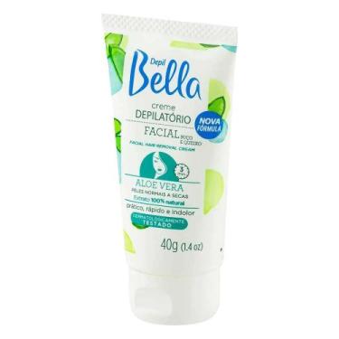 Imagem de Creme depilatório facial depil bella aloe vera 40g