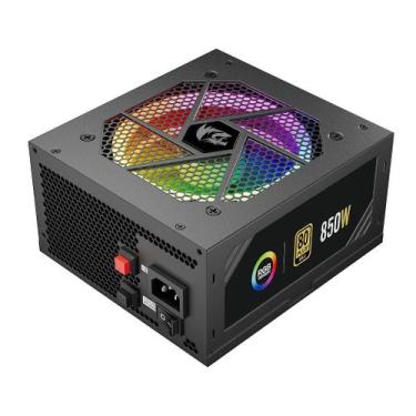 Imagem de Fonte Redragon ATX 850W, 80 Plus Gold, RGB, PFC Ativo, Full Modular, P