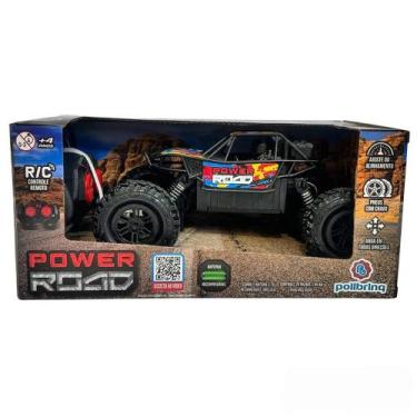 Imagem de Carro de Controle Remoto Power Road Polibrinq - POLIBRINK, Preto