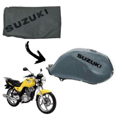 Imagem de Capa Para Tanque Suzuki Yes ( 2004 - 2014 ) - DK Import parts, Prata