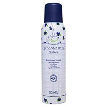 Imagem de Desodorante aerosol giovanna baby blueberry 150 ml