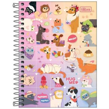 Imagem de Caderneta (PEQUENA) Espiral 1/8 Hug Me 80 Folhas - Tilibra  Papelaria 