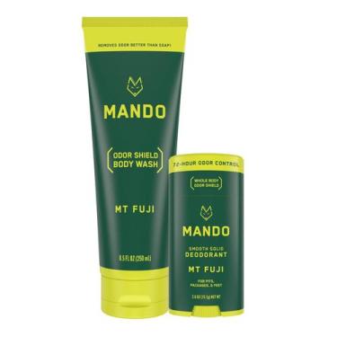 Imagem de Desodorante Stick + Body Wash Mando Smooth Solid (75 ml/250 ml)