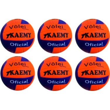 Imagem de Bola Vôlei Star Orenji Com 06 Unidades Kaemy ML97
