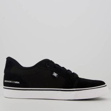 Imagem de Tênis DC Anvil Blast Preto e Branco, 38