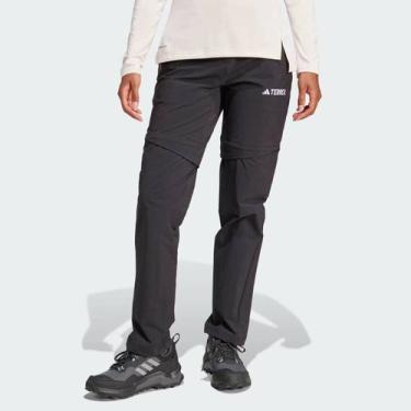 Imagem de Calça Adidas Terrex Multi Zip-Off Pants Feminina Preta, G