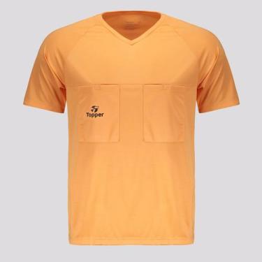 Imagem de Camisa Topper Árbitro Classic Laranja, P