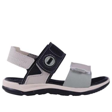 Imagem de Sandália Infantil Menino Klin 476234 Preto/Areia, 24