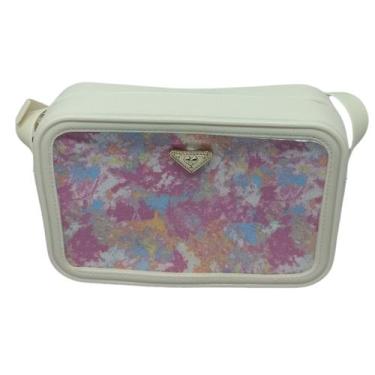 Imagem de Bolsa Infantil Molekinha Menina com Brilho - Casual e Charmosa, Branco