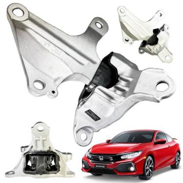 Imagem de Coxim Do Motor Esquerdo Honda Civic 1.5 Turbo 2017-2021 G10 - Equilíbr