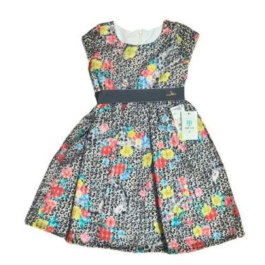 Imagem de Vestido Social Animal Print Floral Marisol Tam.6