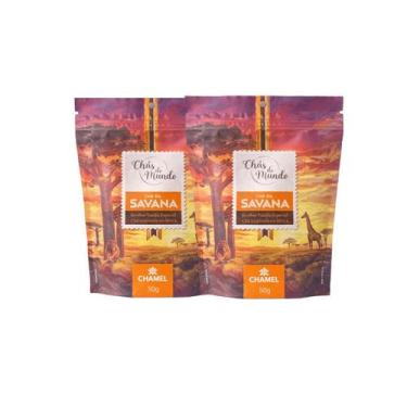 Imagem de Kit 2 Pouch Chás do Mundo Savana Chamel 50g