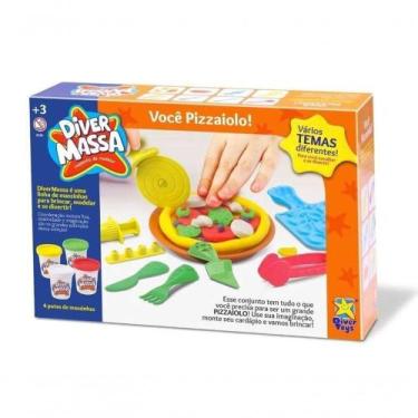Imagem de Playset Massinha De Modelar Diver Massa - Você Pizzaiolo - Divertoys