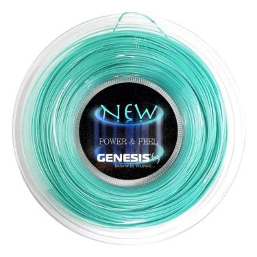Imagem de Corda de Tênis Genesis New 1,25MM Monofilamento Co-poliéster 12M Verde Gênesis