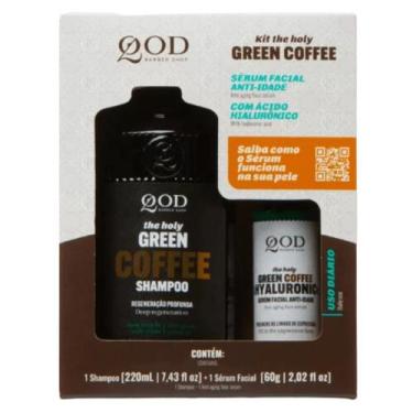 Imagem de Kit Shampoo Café Verde 220 ml + Serum Facial com Ácido Hialurônico 60 
