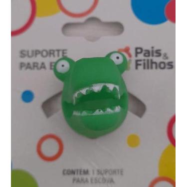Imagem de Suporte para escova dental infantil - Jacare GALA IBB