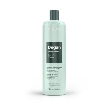 Imagem de Shampoo Degan Limpeza Profunda Detox Vegano 1L - Prohall