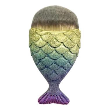 Imagem de Pincel Para Maquiagem Le Vangee Mermaid Lovers Degradê
