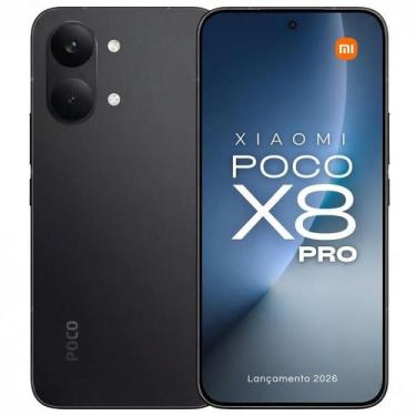 Imagem de Lançamento Xiaomi POCO X8 PRO 2026 512GB Tela AMOLED 120Hz 8GB 50MP câ