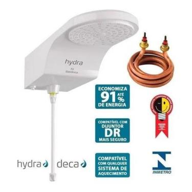 Imagem de Ducha Eletrônica Fit Blindada 220v 6500w Dpft.Eb.652Br Hydra