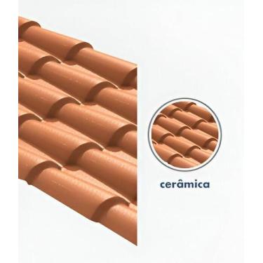Imagem de Telha PVC Colonial 3,28x86cm Cerâmica Permatti