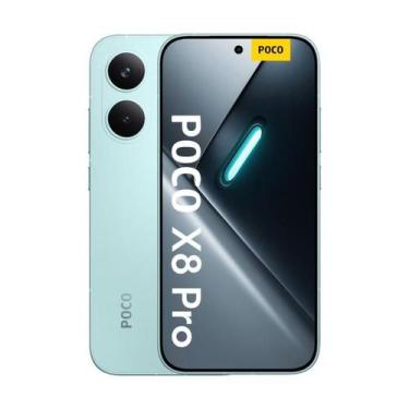 Imagem de Poco X8 Pro 8GB RAM 256GB Verde Original Global - Xiaomi Poco X8 Pro, 