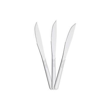 Imagem de Kit 6 Facas para Churrasco Búzios 4" Aço Inox Uso Residencial Prata Tramontina