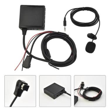 Imagem de Adaptador De Música Bluetooth 5.0 AUX USB Com MIC Para Rádio Pioneer, 