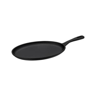 Imagem de Chapa Oval Ferro Fundido Tramontina Fargo 18 Cm 0,4 L