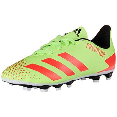 Imagem de adidas Predator 20.4 Firm Ground Tênis de futebol masculino, Sinal verde/Pop/Preto, 7
