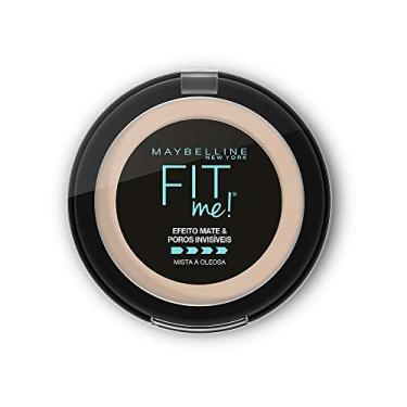 Imagem de Maybelline NY Pó compacto Efeito Mate e Poros Invisíveis Fit Me Super Claro Bege B01
