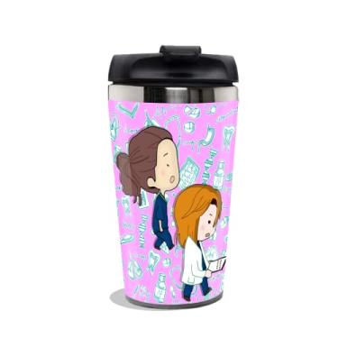 Imagem de Copo Termico Personalizado Greys Anatomy Rosa - Inox