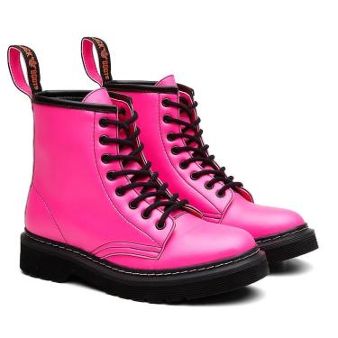 Imagem de Bota Coturno Viena Unissex Vegano Cano Alto Black Boots