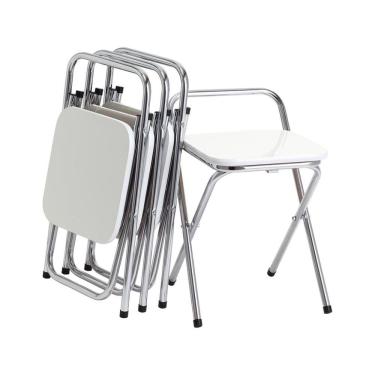 Imagem de Conjunto 4 Bancos Mocho Dobrável 101-X Criativa