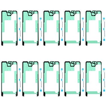 Imagem de HONGYAN Peças de substituição de telefone celular Adesivo de caixa frontal de 10 PCS para Samsung Galaxy S20 + Acessórios telefônicos