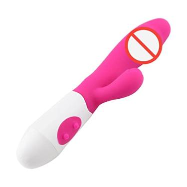 Imagem de Vibrador Coelho Para Mulheres Silicone Com Dupla Vibração À Prova d'água Massageador Clitóris e Ponto G Zatla (Rosa)