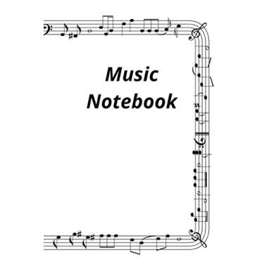Imagem de Music Notebook: this notebook good for written music notes
