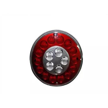 Imagem de LANTERNA TRASEIRA VERMELHA BRASPOINT 140 MM FREIO PISCA LANTERNA LED VC2088 VC2089