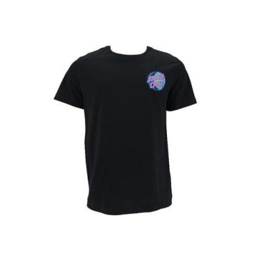 Imagem de Camiseta Santa Cruz Eclipse Dot Preta - Masculino