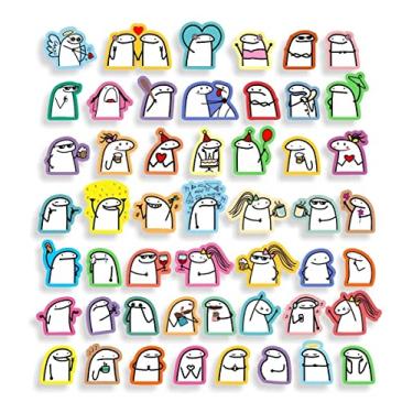Imagem de Imãs De Quadro Magnético Emoji Sortidos - 50 Unid