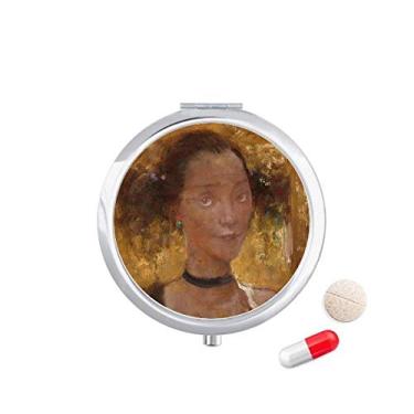 Imagem de Porta-comprimidos para pintura a óleo XJJ Girl Portraits